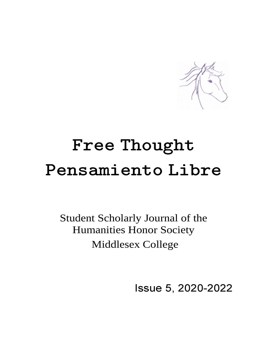 Free Thought / Pensamiento Libre Issue 5 2020-2022 - Page 3